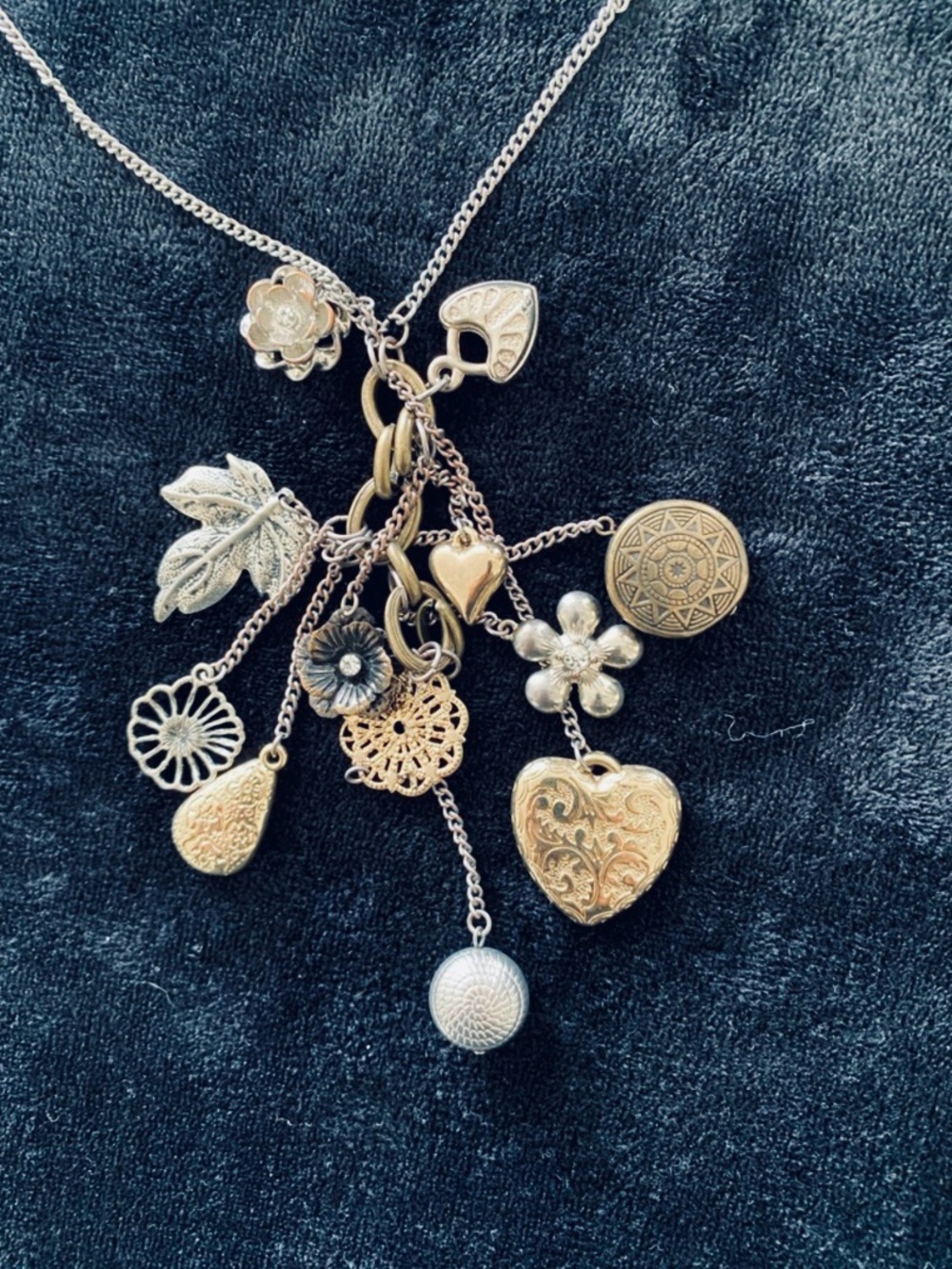 Red Herring Multi-Charm Necklace ✨ FAST SHIPPING